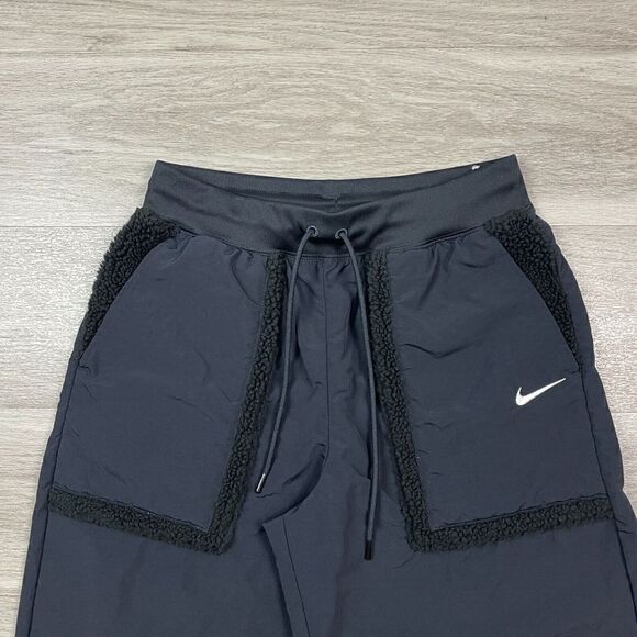 Nike Pants Womens Medium Black Active Training Swoosh - Picture 2 of 8